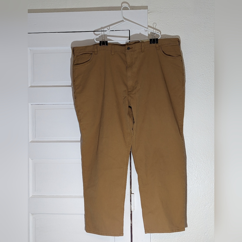 Carhartt Relax Fit 54x32 Men's Tan Rugged Flex - Picture 2 of 6